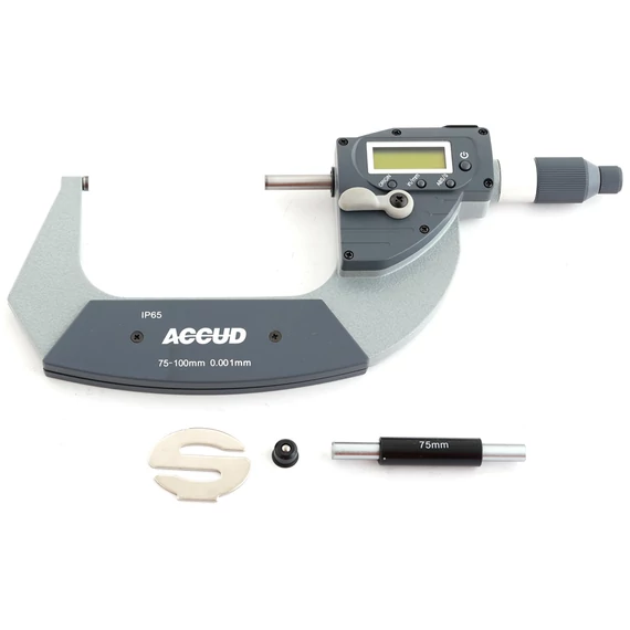 Micrometru digital cu braț rapid, 75-100mm, rezistență la apă și praf IP65